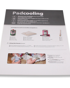 Beipackzettel für Top-Profil Pad-Cooling